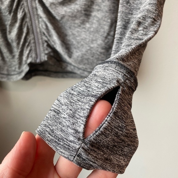 ATHLETA Pacifica Crosscurrent UPF Jacket, XS, Grey Heather, UPF 50 - Picture 7 of 9